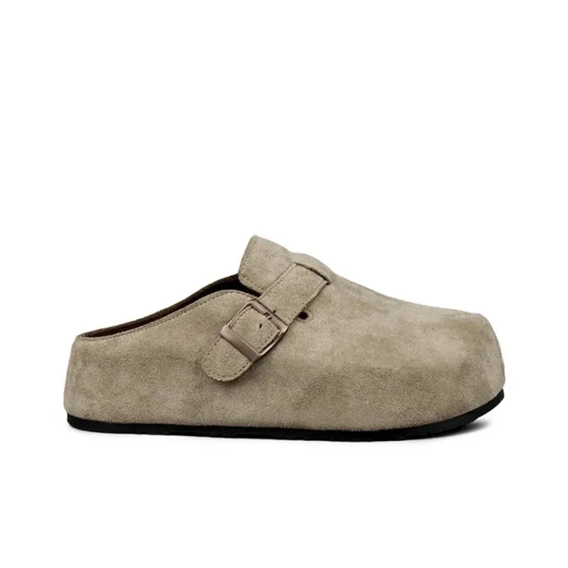 SHUXIAOBEI Closed Toe Slippers Women's-4