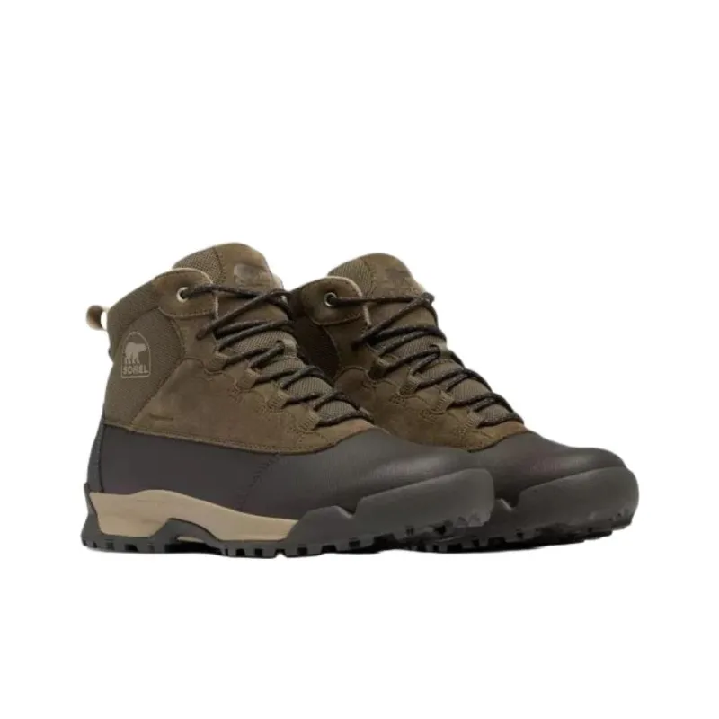 SOREL Buxton™ Lite Lace Plus Ankle Boots Men's Olive Green-3
