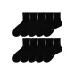 10 Pack Combo A[10 Medium Black]
