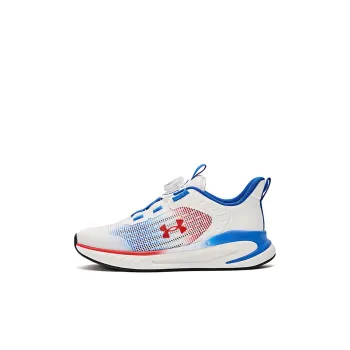 Under Armour Slip Resistant Anti Kick Abrasion Resistant Rebound Breathable Lightweight Cushioning Running Shoes Kids'
