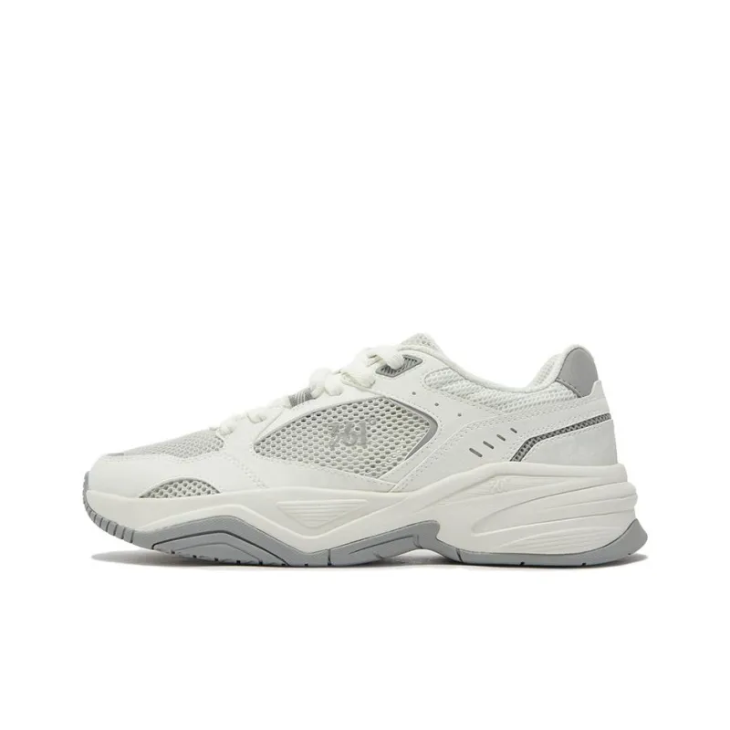 361° Walk Anti Slip Wear Resistant Low Top Casual Shoes Men's White Gray-0