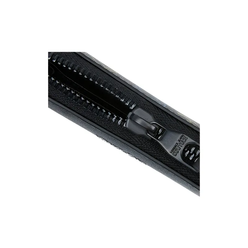VERSACE JEANS COUTURE Leather Wallet Regular Men's Black-4