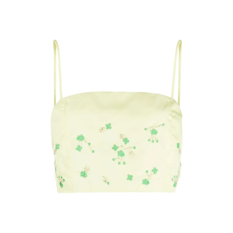 GANNI Camisoles Women's Green-0
