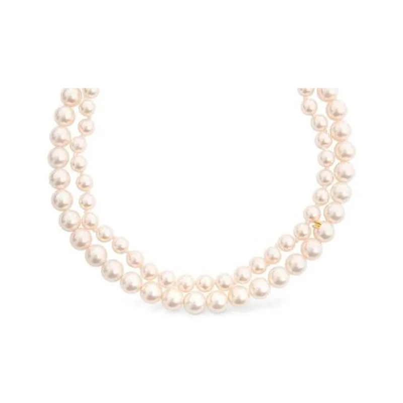 MOSCHINO Logo Charm Embellished Necklace-0