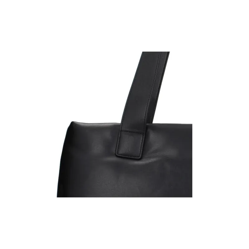 LOVE MOSCHINO Polyurethane One Shoulder Handbag Medium Size Women's Black-3