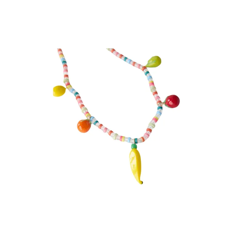 ZARA Glass, Acrylic, Iron Necklaces Kids' Multicolor-2