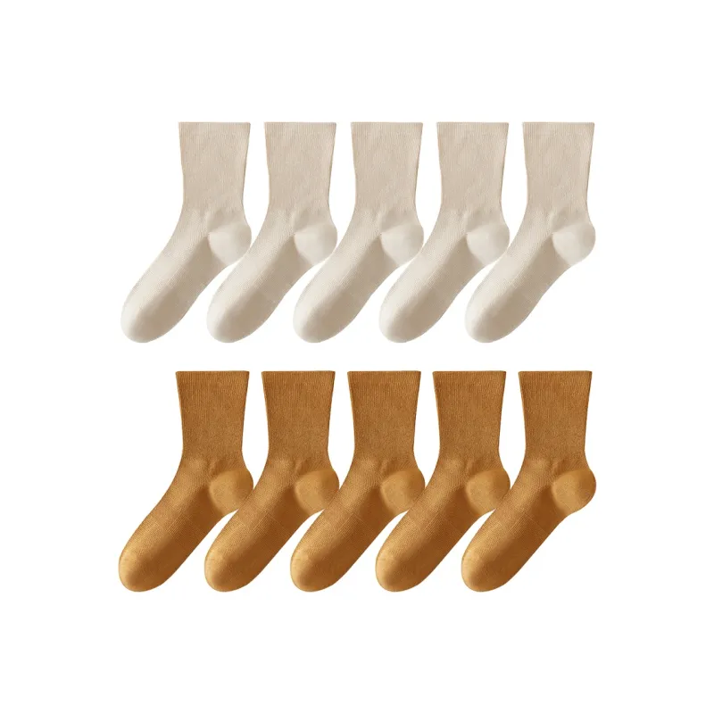 H YXIANG Knee High Socks Women's Combo Set-15