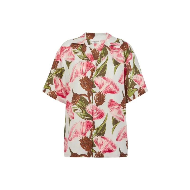PAROSH Shirts Unisex White-0