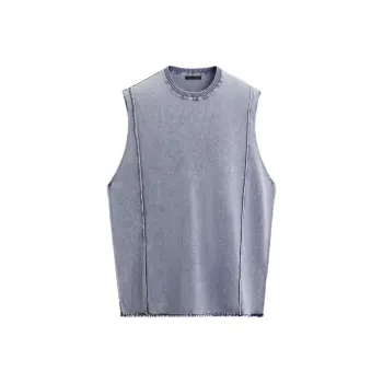 ZARA Tank Top Men's Light Purple