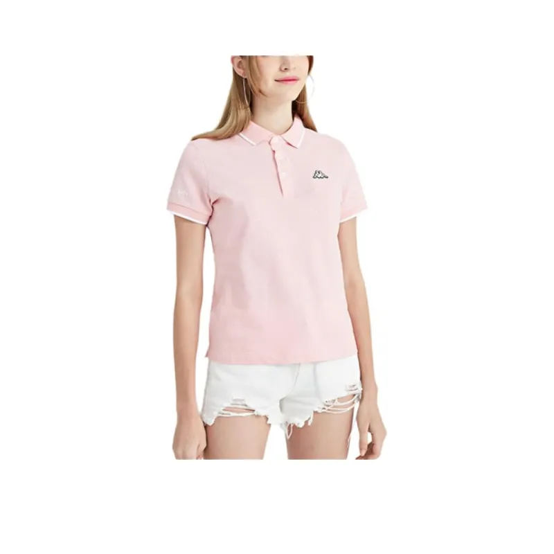 Kappa Polo Shirt Women's Light Pink-0