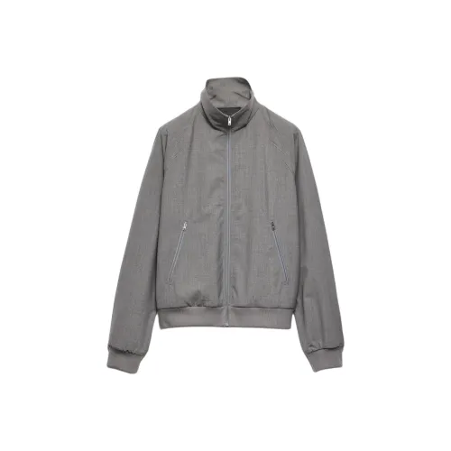 PRADA Jackets & Coats Men's Gray