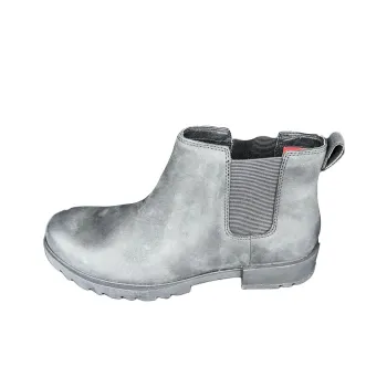 SOREL Emelie Short Chelsea Boots Women's Gray