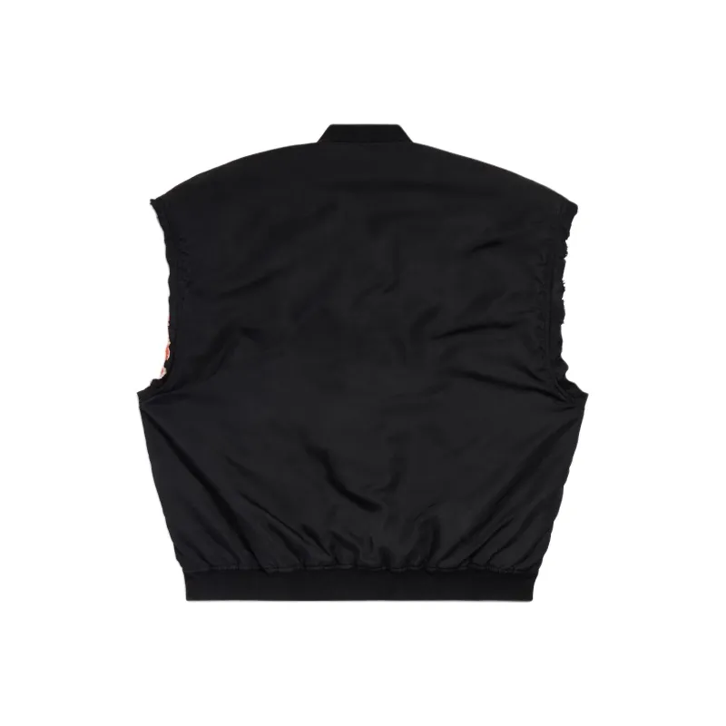 Balenciaga Vest Loose Fit Men's Black-1