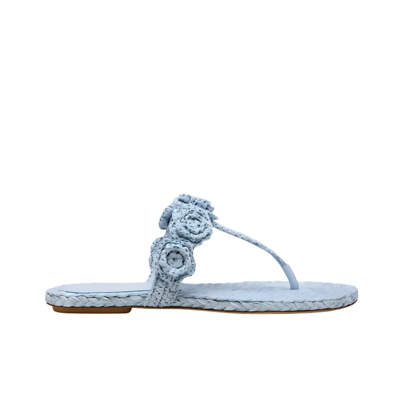 Stuart Weitzman/SW Flip Flops Women's Blue-1