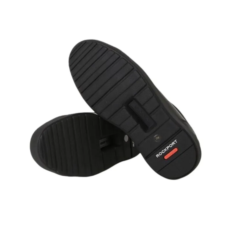 ROCKPORT Total Motion Tarquin Abrasion Resistant Low Top Skateboard Shoes Men's Black-7