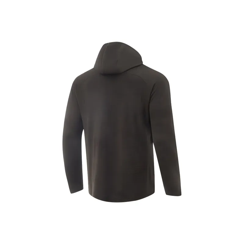 LiNing Basketball Collection T Shirt Men's Mixed Color Dark Chocolate Umber-1