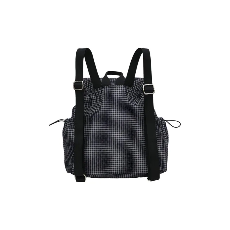 SUN EARTH &U Nylon Backpack Unisex Black-3