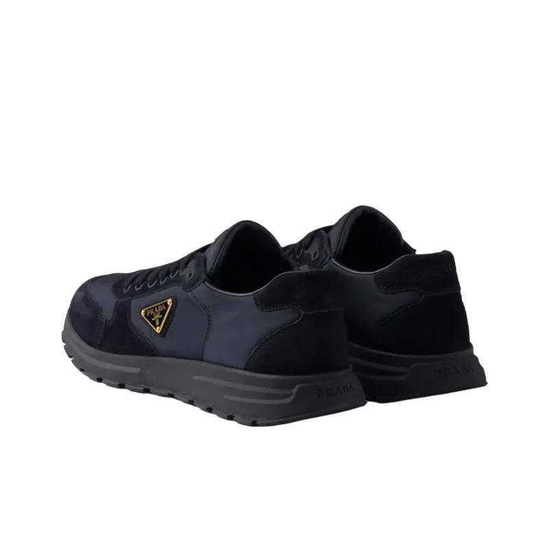 PRADA Prax 2.0 Low Top Casual Shoes Men's Marine Blue-3