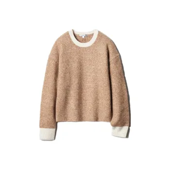 Jw Anderson X UNIQLO Jw Anderson Co Branded Series Knitwear Women's Khaki