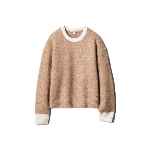 Jw Anderson X UNIQLO Jw Anderson Co 1980sed Series Knitwear Women's Khaki