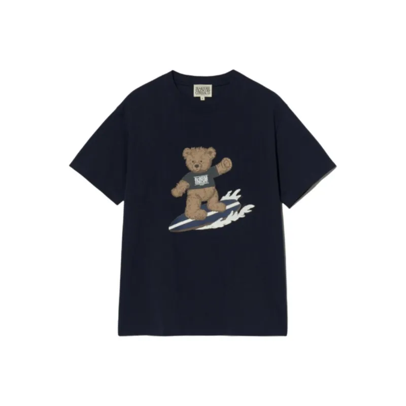 MARITHE FRANCOIS GIRBAUD SS25 T Shirt Unisex Marine Blue-0