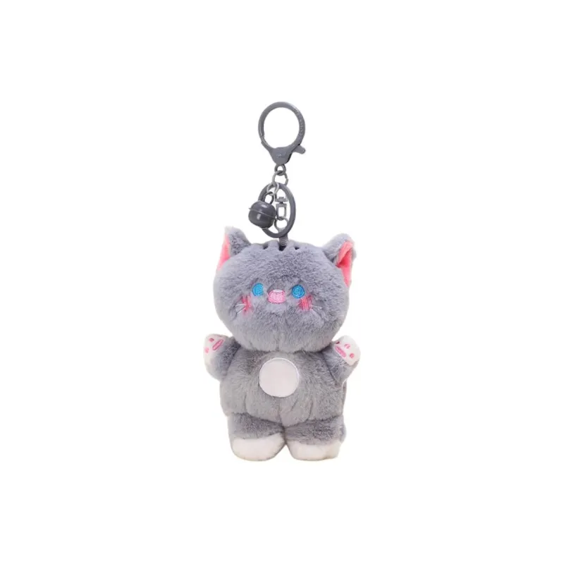 Jinnew Plush Pendants Unisex Grey/Pink/Yellow/Brown-0
