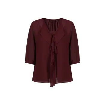 JZ. ANNAKRO Chiffon Shirt Women's