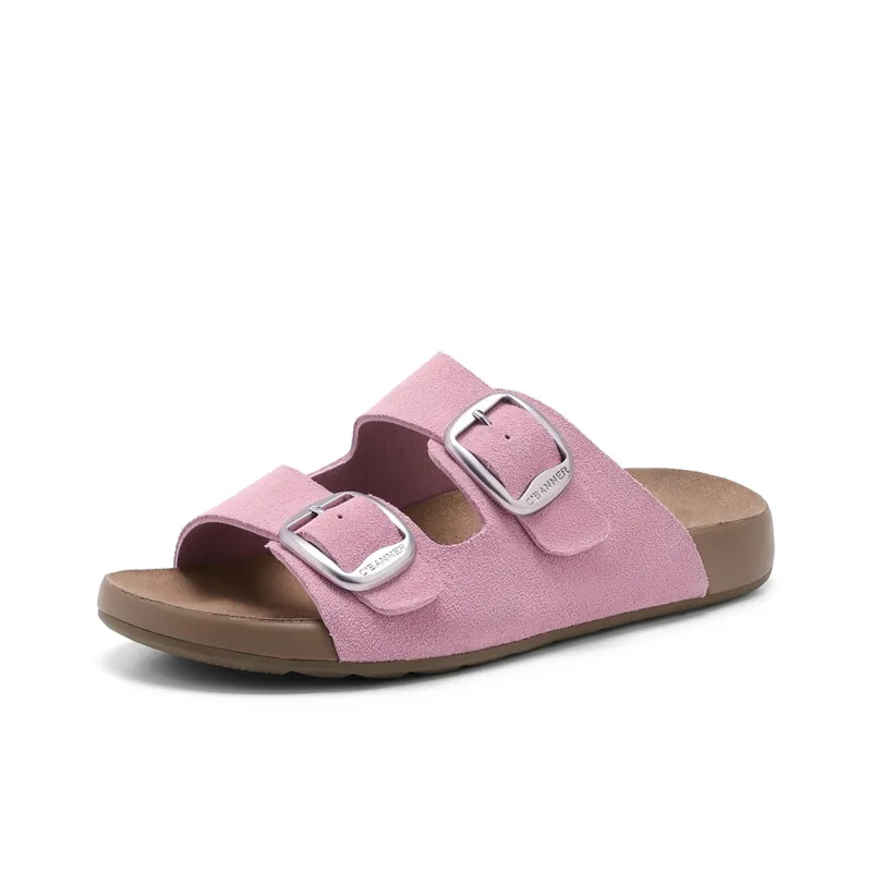 C°BANNER Rubber Sole Abrasion Resistant Slip Resistant Slide Slippers Women's-6
