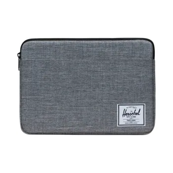 Herschel Recycled Fabric Clutch Storage Bag Laptop Bag Unisex Gray