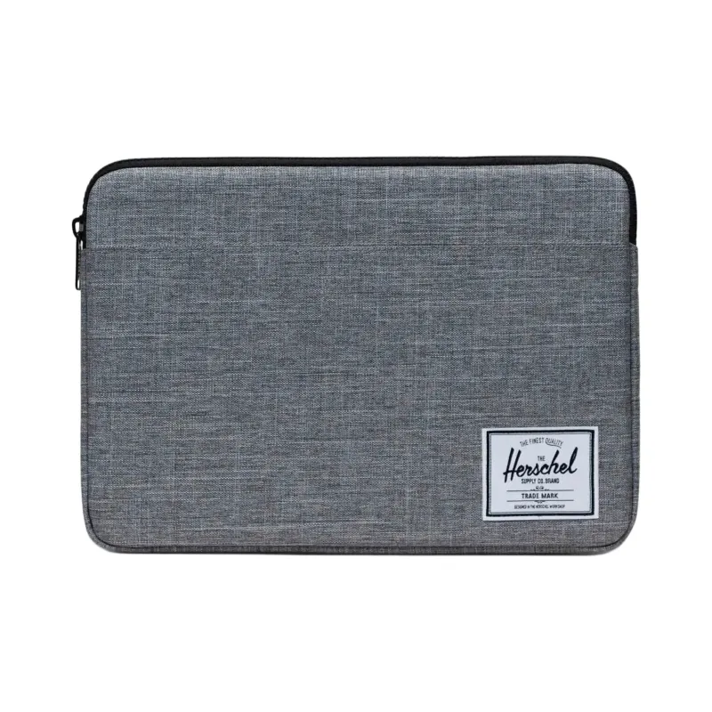 Herschel Recycled Fabric Clutch Storage Bag Laptop Bag Unisex Gray-0