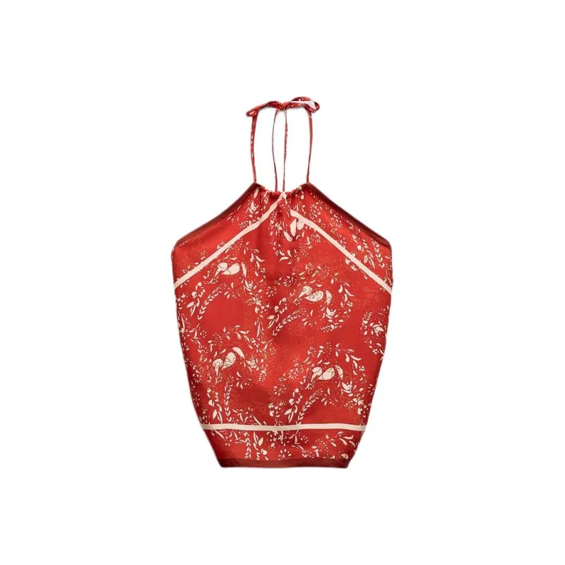ZARA Camisoles Women's Red-0