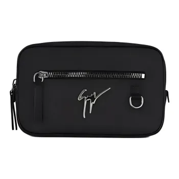Giuseppe Zanotti/GZ Fabric Fanny Pack Men's Black