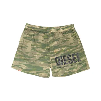 DIESEL Logo print Swim Shorts