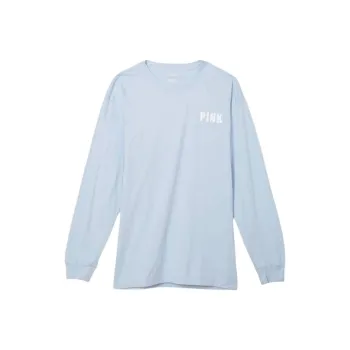 Victoria's Secret T-Shirt Women's Light Blue