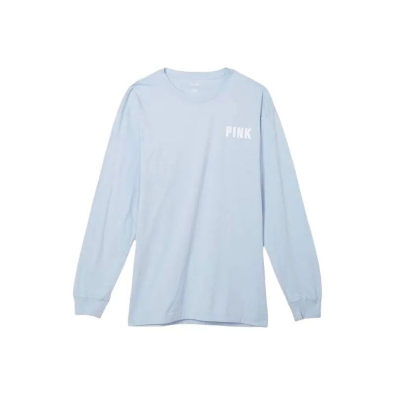 Victoria's Secret T-Shirt Women's Light Blue-0