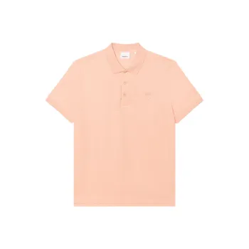 Burberry Polo Shirt Men's Peach Pink