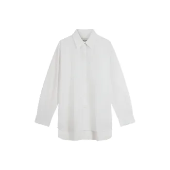 CALVIN KLEIN Shirt Women's YAA Moon White