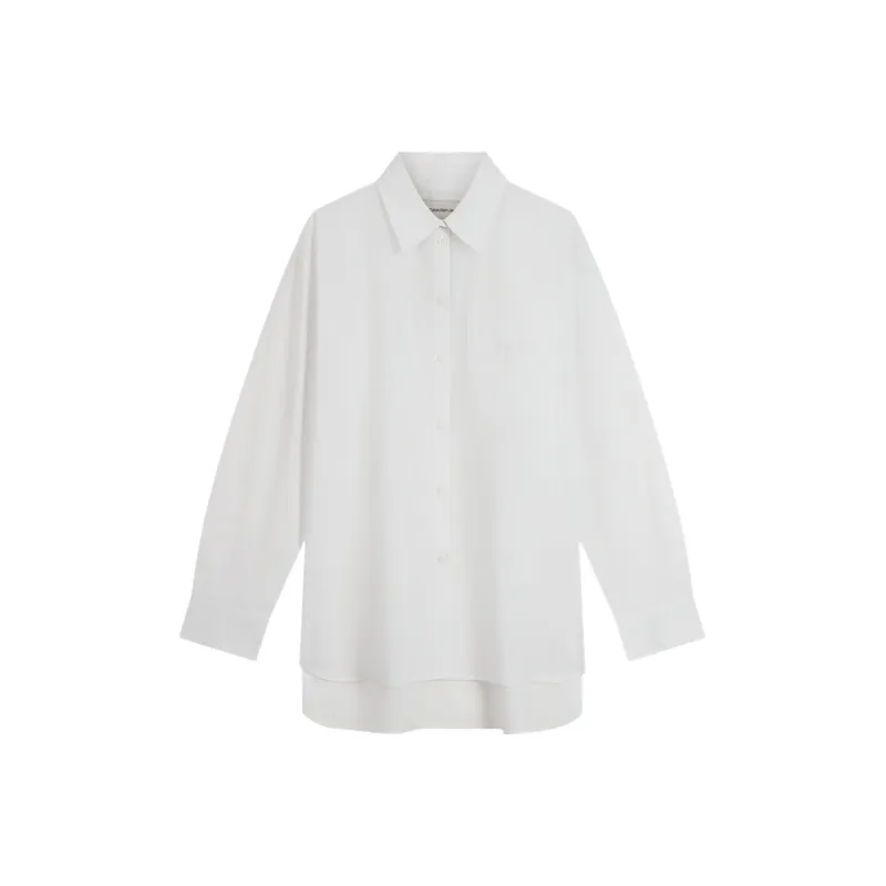 CALVIN KLEIN Shirt Women's YAA Moon White-0