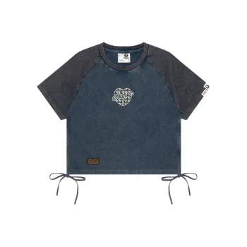 Aape Logo print T shirt