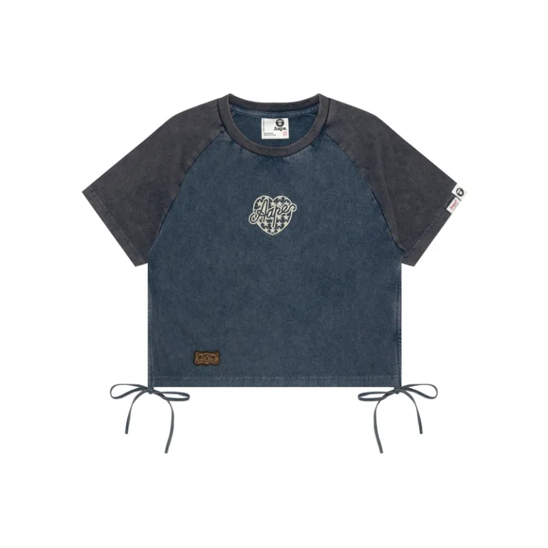 Aape Logo print T shirt-0