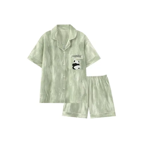 O'MESIK Pajama Set Women's Green