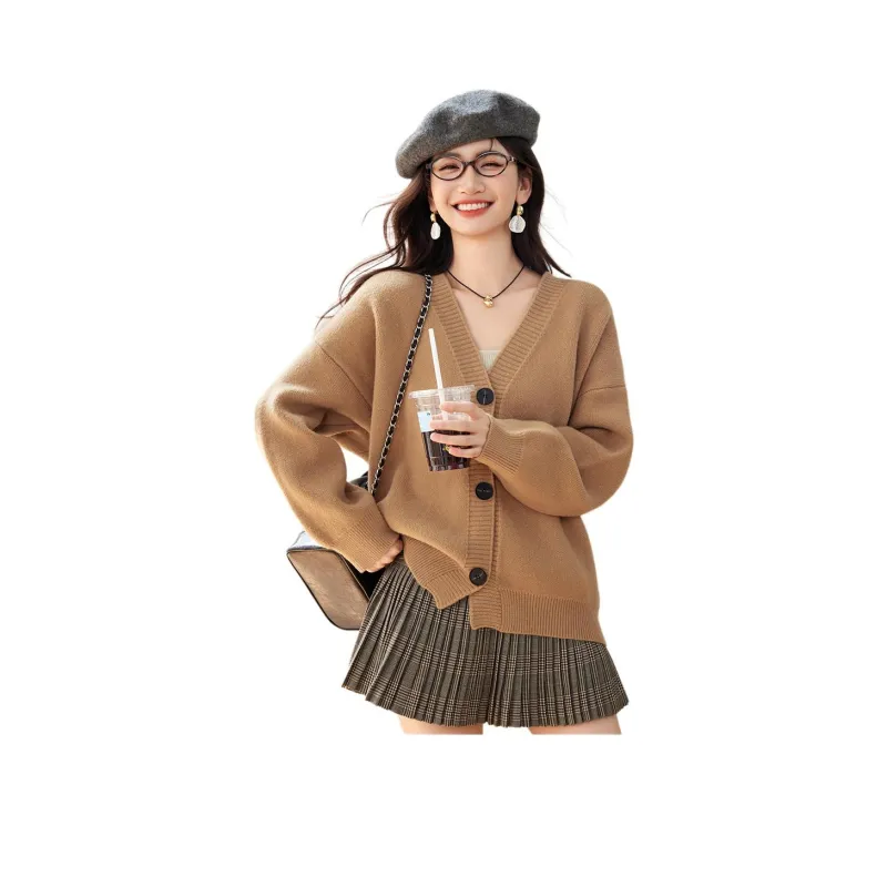 IDLE SOUL Knitwear Women's Camel-0