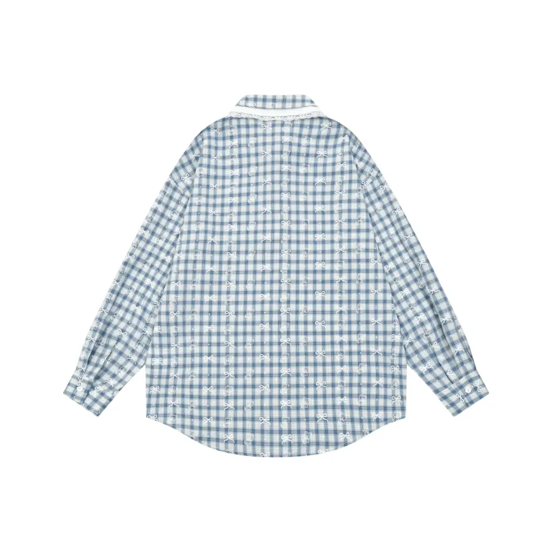 PLAY BUSH Shirts Women's Blue-1
