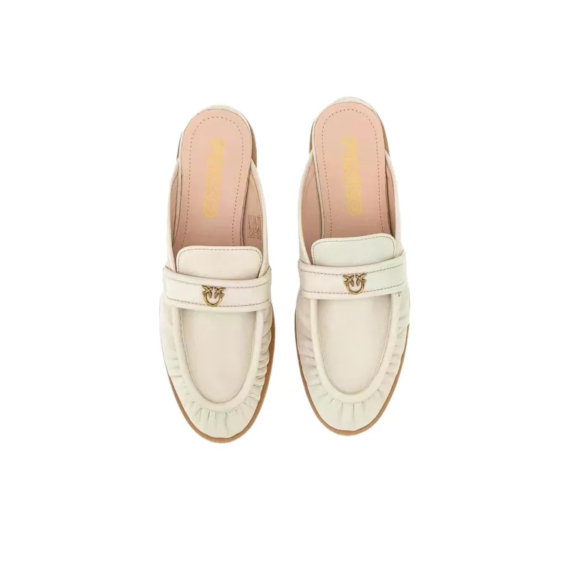 PINKO Closed Toe Slippers Women's White-5