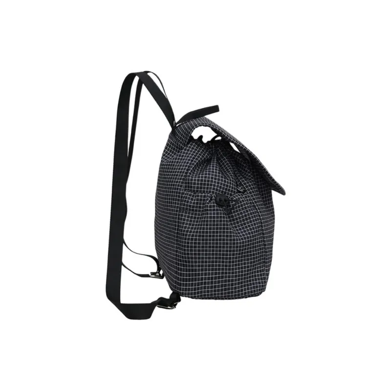 SUN EARTH &U Nylon Backpack Unisex Black-2