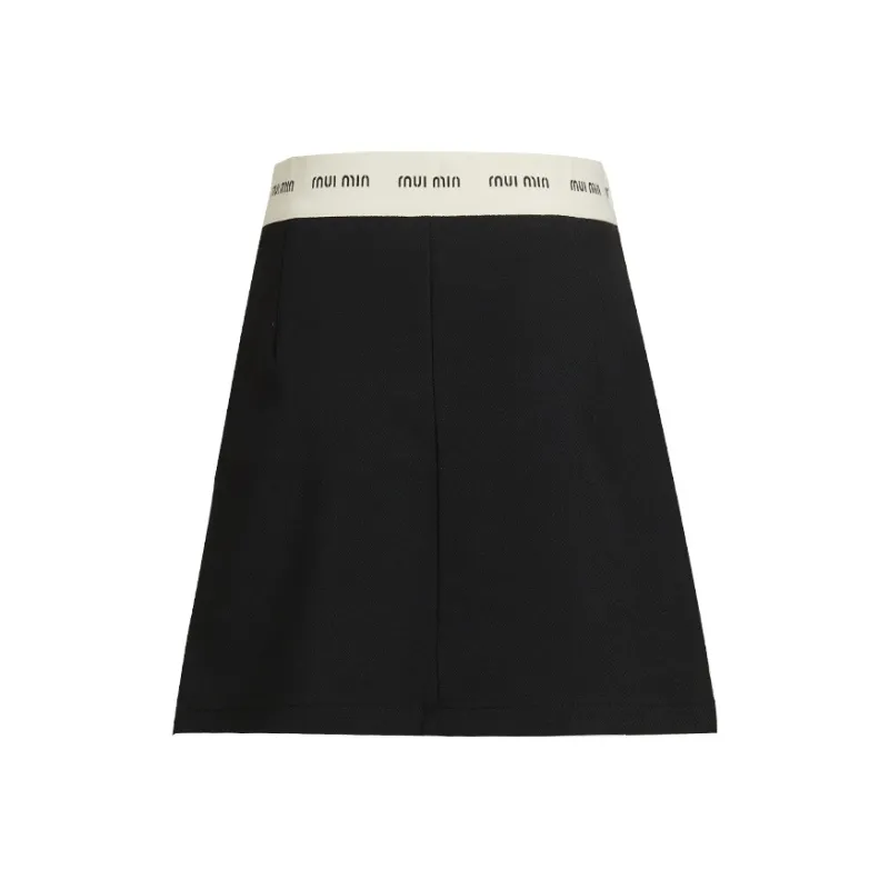 Kazakhstan Casual Short Skirts Women's Black-1