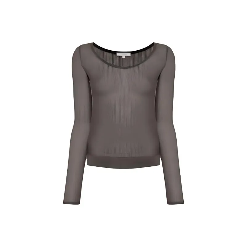 Lemaire Seamless Crewneck Sheer Top-0