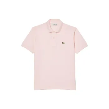 LACOSTE Polo Shirt Men's Light Pink