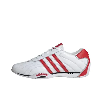 Adidas Originals ADIRACER Anti Slip Wear Resistant Low Top Casual Shoes Unisex White Red