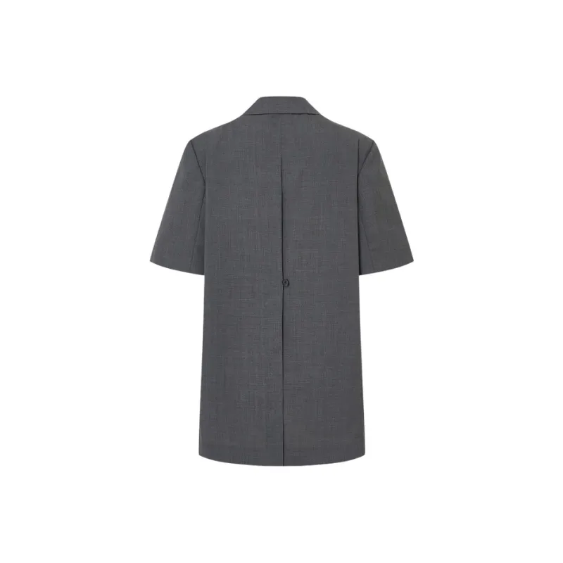 MOCO Business Suit Women's Medium Heather Gray-1